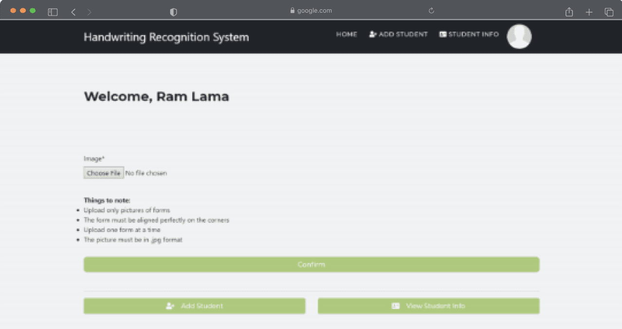 FYP: Handwriting Recognition System using CNN